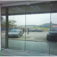 Tempered Glass Door