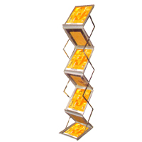 Zig Zag Brochure Stand