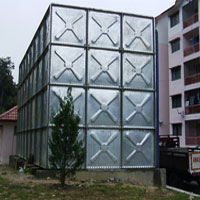 Hot Dipped Galvanised Tank