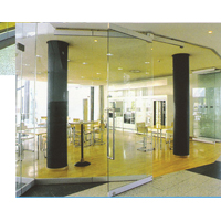 Movable Glass Partition