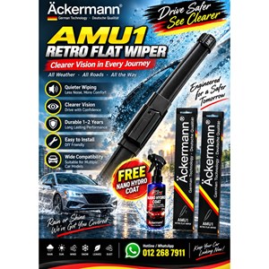 Ackermann AMU1 Retro Flat Wiper