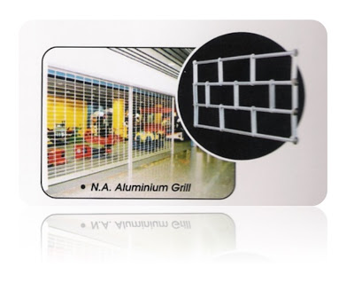 Aluminium Grill Roller Shutter