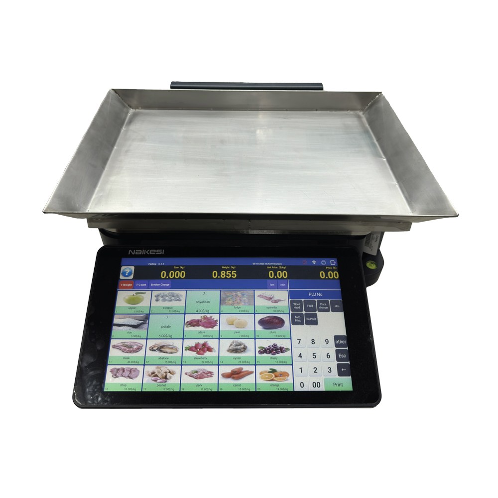 Android Barcode Label Scale