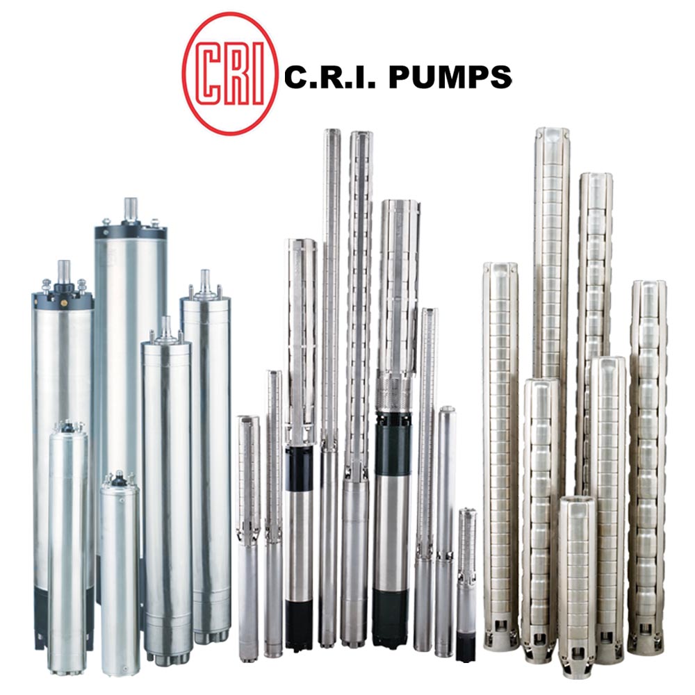 C.R.I Bore Hole Submersible Pump & Motors
