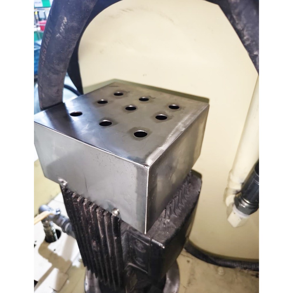 Custom Stainless Steel Motor Cover Fabrication