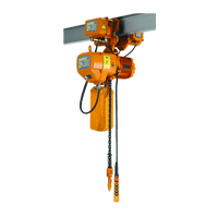 Electric Chain Hoist With Motorized Trolley