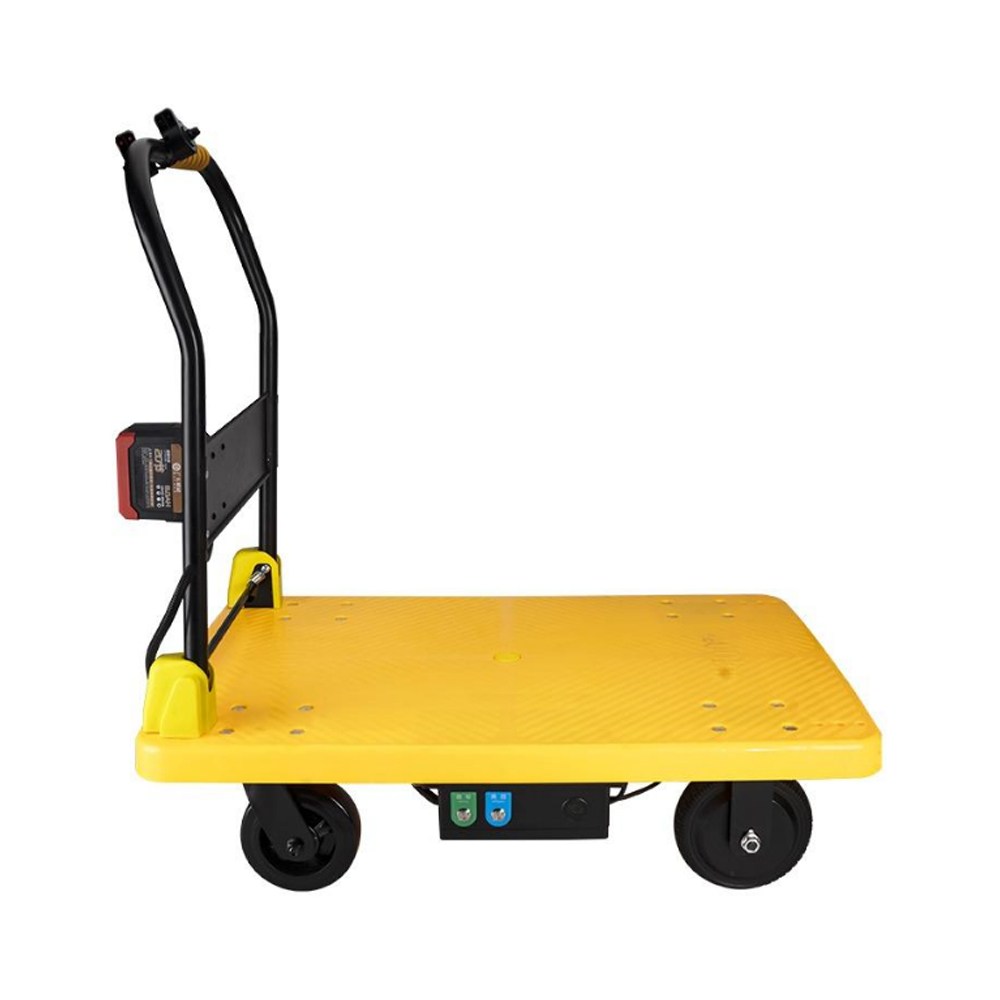 Electric Yellow Platform Trolley 400KG