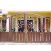 Sliding Wrought Iron Gate