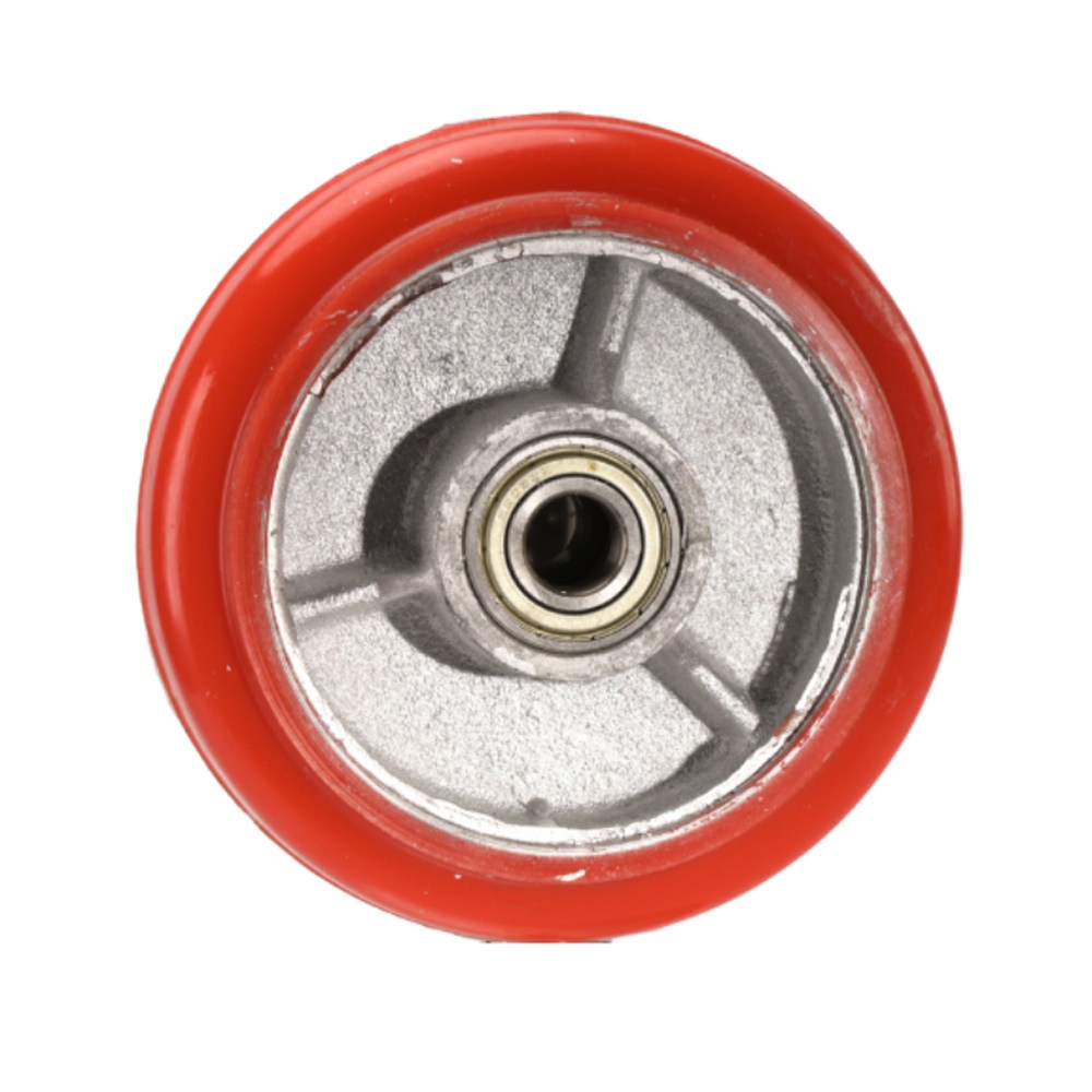 Heavy Duty Round Red PU Castor Wheel
