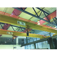 Hitachi EOTS Crane Running In Same Bay 2 Unit 1 Ton