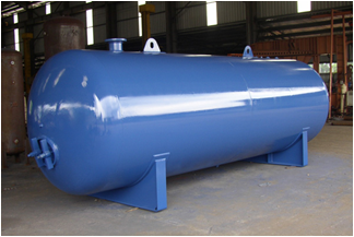 Horizontal Air Receiver Tank