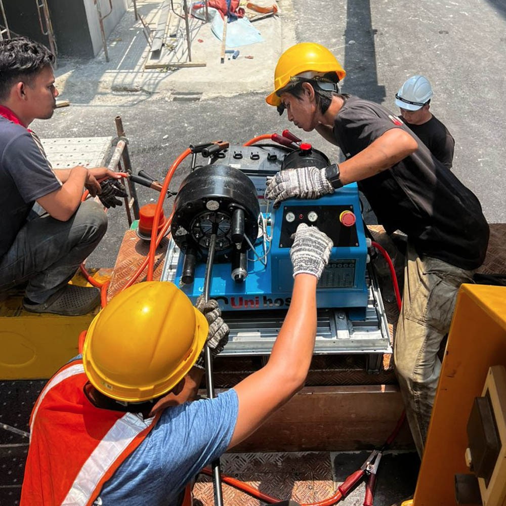 Hydraulic System Repair For Crane