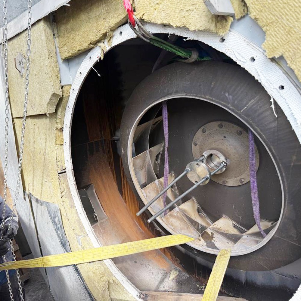 Industrial ID Fan Maintenance