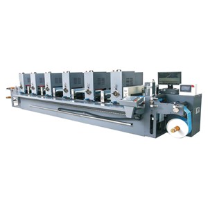 Intermittent Letterpress Rotary Label Printing Machine