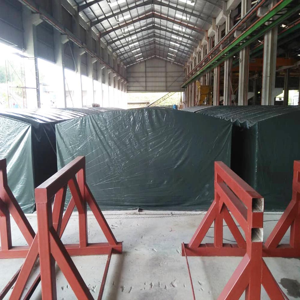 Movable Tent With Track System