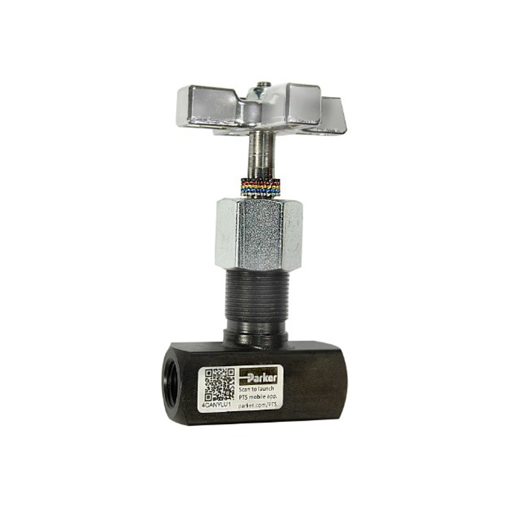 PARKER Color Flow In-Line Precision Needle Valve
