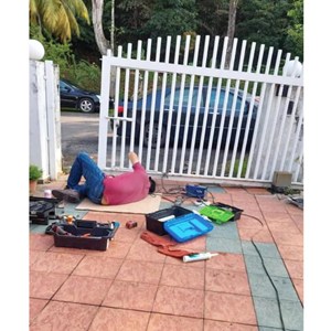 Replace New Roller For Residential’S Sliding Gate