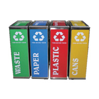 Stainless Steel Recycle Bin